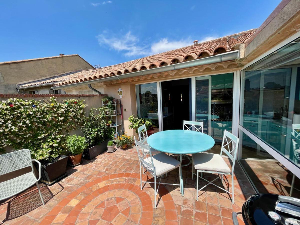 L'Atypique - T3 Grande Terrasse, Bbq Vue Et Cheminee Lejlighed Avignon Eksteriør billede