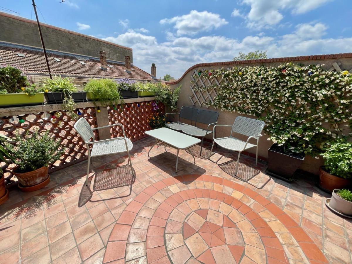 L'Atypique - T3 Grande Terrasse, Bbq Vue Et Cheminee Lejlighed Avignon Eksteriør billede