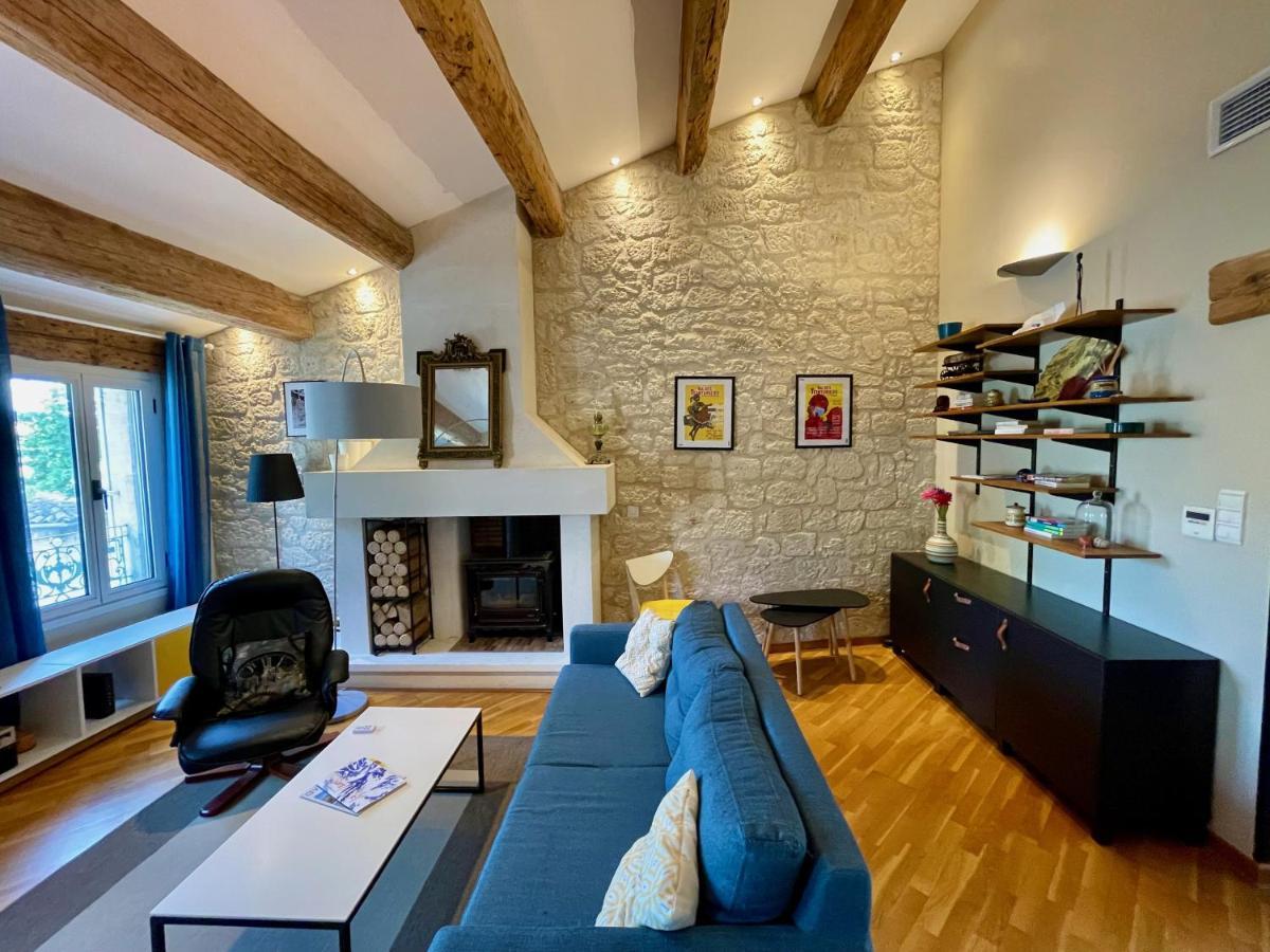 L'Atypique - T3 Grande Terrasse, Bbq Vue Et Cheminee Lejlighed Avignon Eksteriør billede