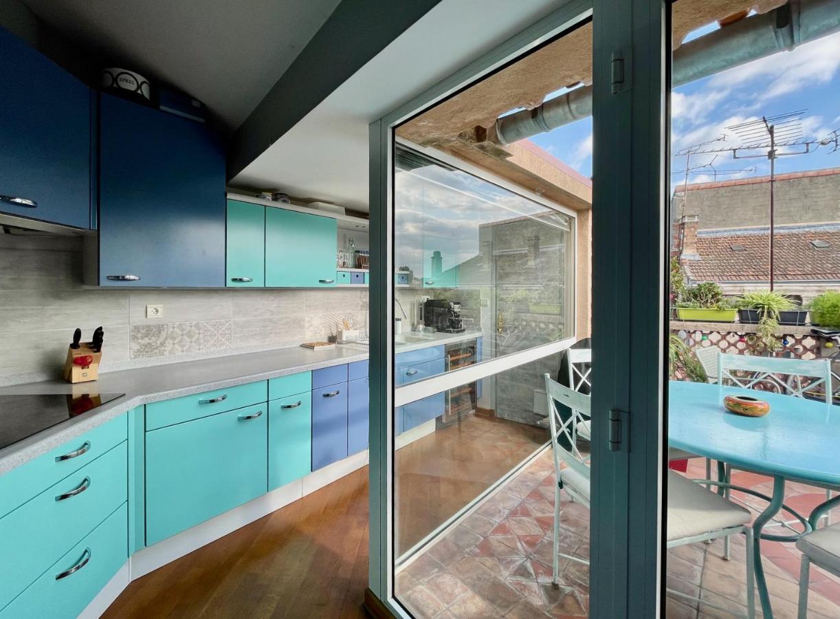 L'Atypique - T3 Grande Terrasse, Bbq Vue Et Cheminee Lejlighed Avignon Eksteriør billede