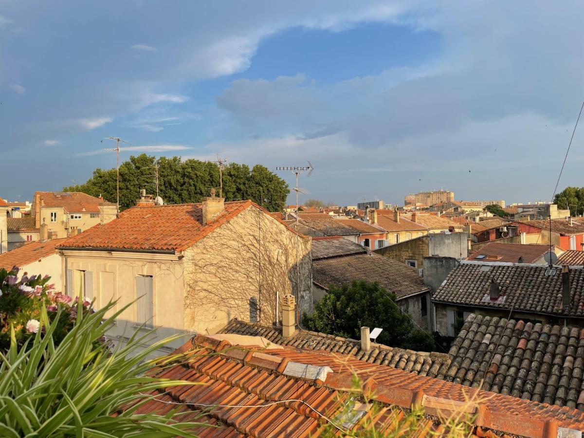 L'Atypique - T3 Grande Terrasse, Bbq Vue Et Cheminee Lejlighed Avignon Eksteriør billede